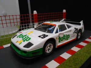 DE COLECCION PARTICULAR, PRECIOSO FERRARI F-40 "TOTIP" SCALEXTRIC EXIN - Imagen 1 de 19