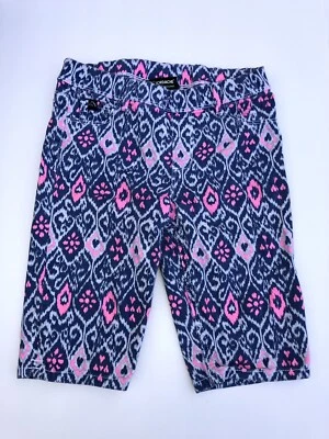 Jeggings Skimmer Jordache Niñas Talla Mediana 7-8 Azul y Rosa Foto 1 de 3