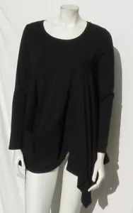 145 $ Stella Carakasi schwarz org. Baumwolljersey MAKING WAVES T-Shirt Tunika Oberteil S - Bild 1 von 6