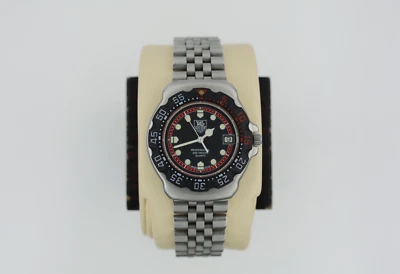 Tag Heuer WA1214.BA0494 Midsize Formula 1 Watch 374.513 Black Red Mens Womens - Image 1 of 4