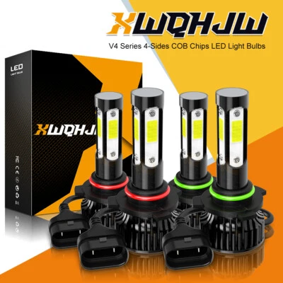 6000K Bombillas LED blancas para Lincoln Mark VIII haz alto y bajo 1993-1998 Foto 1 de 4