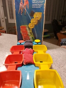 Vintage UPSET Game by IDEAL 1972, Boxed Good Condition 2056-0 (original owner!) - Picture 1 of 3