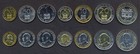 KENYA COMPLETE COIN SET 50+50 Cents +1+5+10+20+40 Shillings UNC LOT of 7