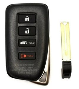 OEM Unlocked Lexus NX LX Keyless Remote Smart Key Fob HYQ14FBA 2110 AG Hatch - Picture 1 of 3