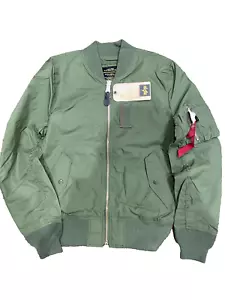 Alpha Industries Men's Ma-1 Skymaster Zip Flight Jacket with Pockets S - Picture 1 of 4