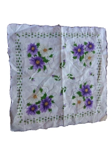 3 pcs pocket hankie square with design multicolor cotton 29×29cm handkerchiefs - Picture 1 of 6