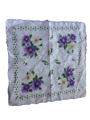 3 pcs pocket hankie square with design multicolor cotton 29×29cm handkerchiefs - Image 1 of 4