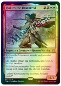 4x FOIL Haktos the Unscarred Theros Beyond Death THB MtG MasteringtheGame - Picture 1 of 1