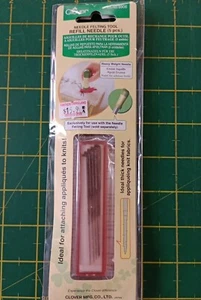 CLOVER NEEDLE FELTING TOOL REFILL NEEDLES 5 PIECES APPLIQUE TO KNITS 8906 - Picture 1 of 2