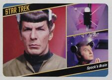 Star Trek TOS Captains Collection Parallel Base Card #62 Spock's Brain