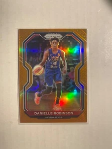 2021 WNBA Panini Prizm DANIELLE ROBINSON Orange Prizm Card /50 - Foto 1 di 1