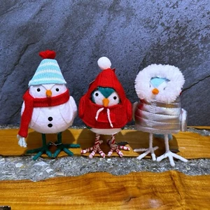 Target Wondershop 2017 Featherly Friends Christmas Birds KICKER PIPER & PARKER - Imagen 1 de 4