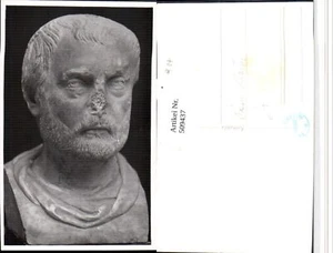 509437,Römischer Kaiser Büste Statue Kopf - Picture 1 of 1