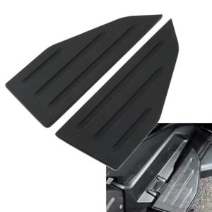 2xBlack Motor Rear Passenger Floorboards Pad For Honda Goldwing GL1800 2018-2024 - Picture 1 of 1