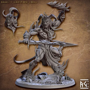 Baal Señor Demonio MASCARADO - Gremio Artesano Fantasía D&D Miniatura - Imagen 1 de 2
