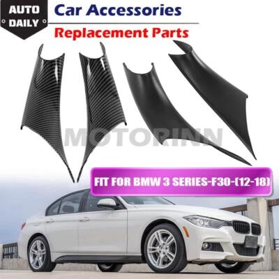 Juego de cubierta de tirador de manija de puerta interior para BMW F30 F35 328i 328Li 335i 335Li 2012~18 Foto 1 de 4
