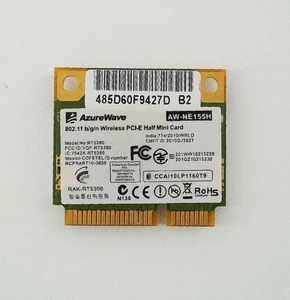 📶 Wifi Network Card Mini PCIe Adapter 🔧 AzureWave AW-NE155H RT5390 - Picture 1 of 2