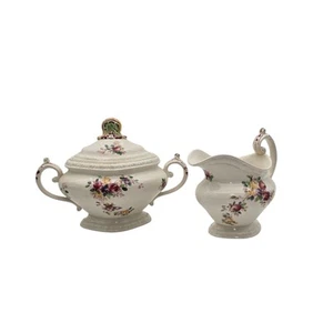 Vintage SPODE Great Britain Kerry Collection Creamer And Surgar Bowl - Picture 1 of 11