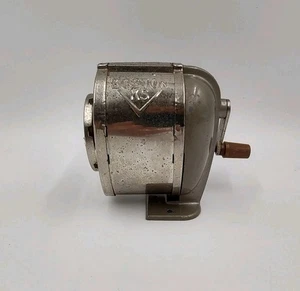 Boston KS Vintage Pencil Sharpener Hand Crank 8-Hole, Desk or Wall Mount - Picture 1 of 8