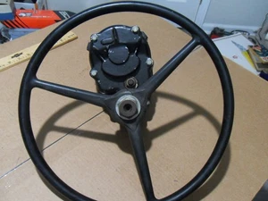 CUSHMAN TRUCKSTER HAULSTER STEERING BOX 3 WHEEL STEERING GEAR USED WORKS - Picture 1 of 16