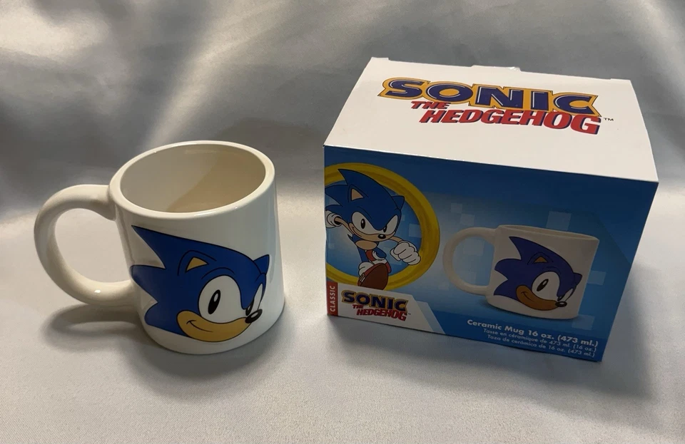 Sonic the Hedgehog - Let’s Roll Mug (Ceramic 16 oz.) - Bioworld