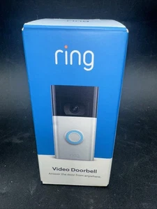 Ring 1080p Wireless Video Doorbell - Satin Nickel - Picture 1 of 4