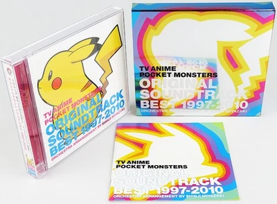 Shinji Miyazaki TV Pocket Monsters Soundtrack Best 1997-2010 Japan 2CD Pokemon - Image 1 of 4