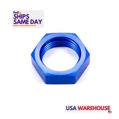 Aeroquip FCM2104, One Blue Aluminum Alum #10 Locknut Performance Racing Parts - Image 1 of 4