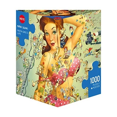 1000 件 HEYE 拼图 Degano: Insta-Girl's Life 50x70 厘米 29992 来自 JP — 第 1/4 张图片