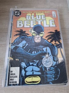 Blue Beetle #14 (DC Comics 1987) 1st Appearance Of Catalyst Q7 - Picture 1 of 1