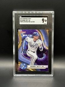 2024 Bowman's Best - Bobby Witt Jr. #30 Purple Refractor /250 - Picture 1 of 2
