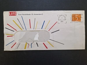 Netherlands 1956 "Verzend Per Luchtpost" Slogan Cover #C65439 - Picture 1 of 1