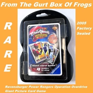 Ravensburger Power Rangers Operation Overdrive Giant Picture Card Game 2005 FS - Picture 1 of 5