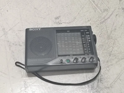 Sony ICF-SW22 Radio UKW MW Audio Equipment schwarz gebraucht für Ersatzteile Trödel - Bild 1 von 4