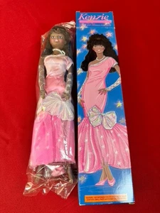 VTG Collectible 1990 Avon African American Kenzie Barbie Doll New Opened Box - Picture 1 of 6
