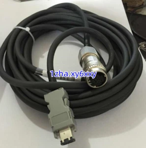 1PCS NEW FOR JZSP-CVP01-10-E 10M servo cable encoder 10 hole air plug #1z - Photo 1/5