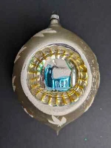 Adorno de iglesia reflector grande de doble cara de colección hecho en Alemania Occidental - Imagen 1 de 5