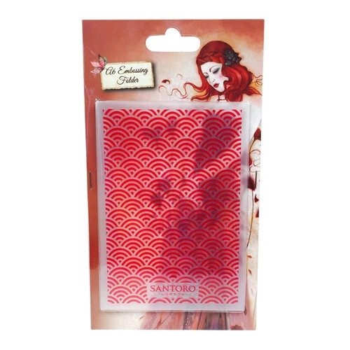 Santoro ""Willow"" A6 cartella goffratura - Immagine 1 di 1