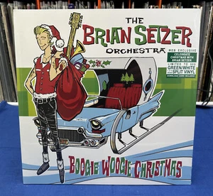 LP - BRIAN SETZER ORCHESTRA - Boogie Woogie Christmas - colored Vinyl STRAY CATS - Bild 1 von 2