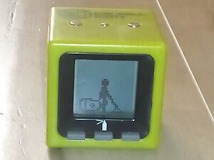 Radica Cube World Series 2 DUSTY Lime Green Cube Tested/Working Has Battery