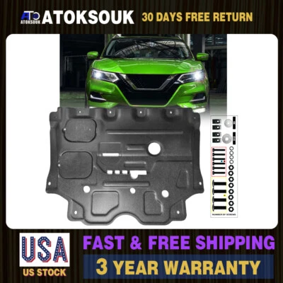 For Nissan Rogue 2022-2023 Front Engine Splash Shield Engine Cover Case Guard - Image 1 of 4