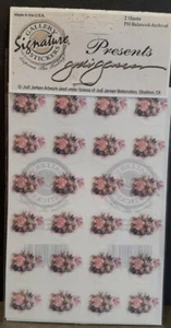 Gallery Signature Stickers Jodi Jensen Artwork 2 Sheets Wedding Flowers Archival - Picture 1 of 3
