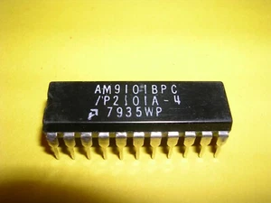Advanced Micro Devices (AMD) AM9101BPC / P2101A-4 1024-Bit (256 x 4) Statischer RAM - Bild 1 von 3