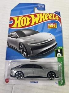 HOT WHEELS HW GREEN SPEED SERIES LUCID AIR IN SILVER #4/5 #147/250 Wheels 1:64 - Picture 1 of 5