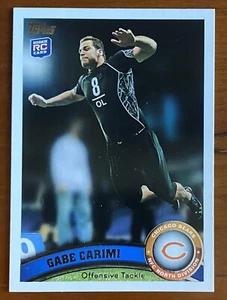 2011 Topps Football GABE CARAMI RC #213 Bears - Picture 1 of 2