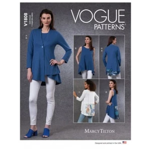 Vogue Nähmuster V1808 Misses' Strickjacke & Tuniken Marcy Tilton - Bild 1 von 2