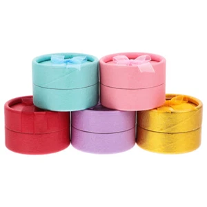 5 Pcs Ring Schachtel Ringschachtel Hochzeit Schmuckkästchen Reisen - Bild 1 von 12