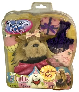 Pucci Pups Birthday Party Set 2 Outfits With Accessories NOS Dog Not Included - Picture 1 of 24