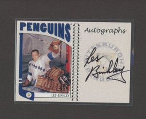 2004-05 ITG Franchises US West Autographs #ALB Les Binkley         *21825