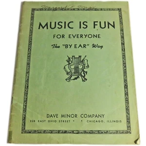 Vintage 1943 "Musik macht allen Spaß" Notenbuch - Bild 1 von 12